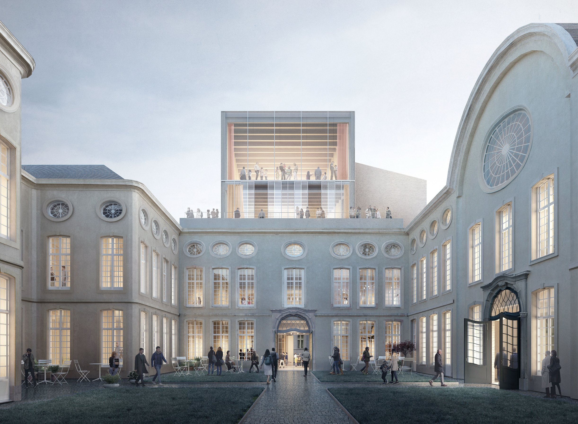 DESIGN MUSEUM GENT RENOVATION AND EXTENSION WITH NEW WING